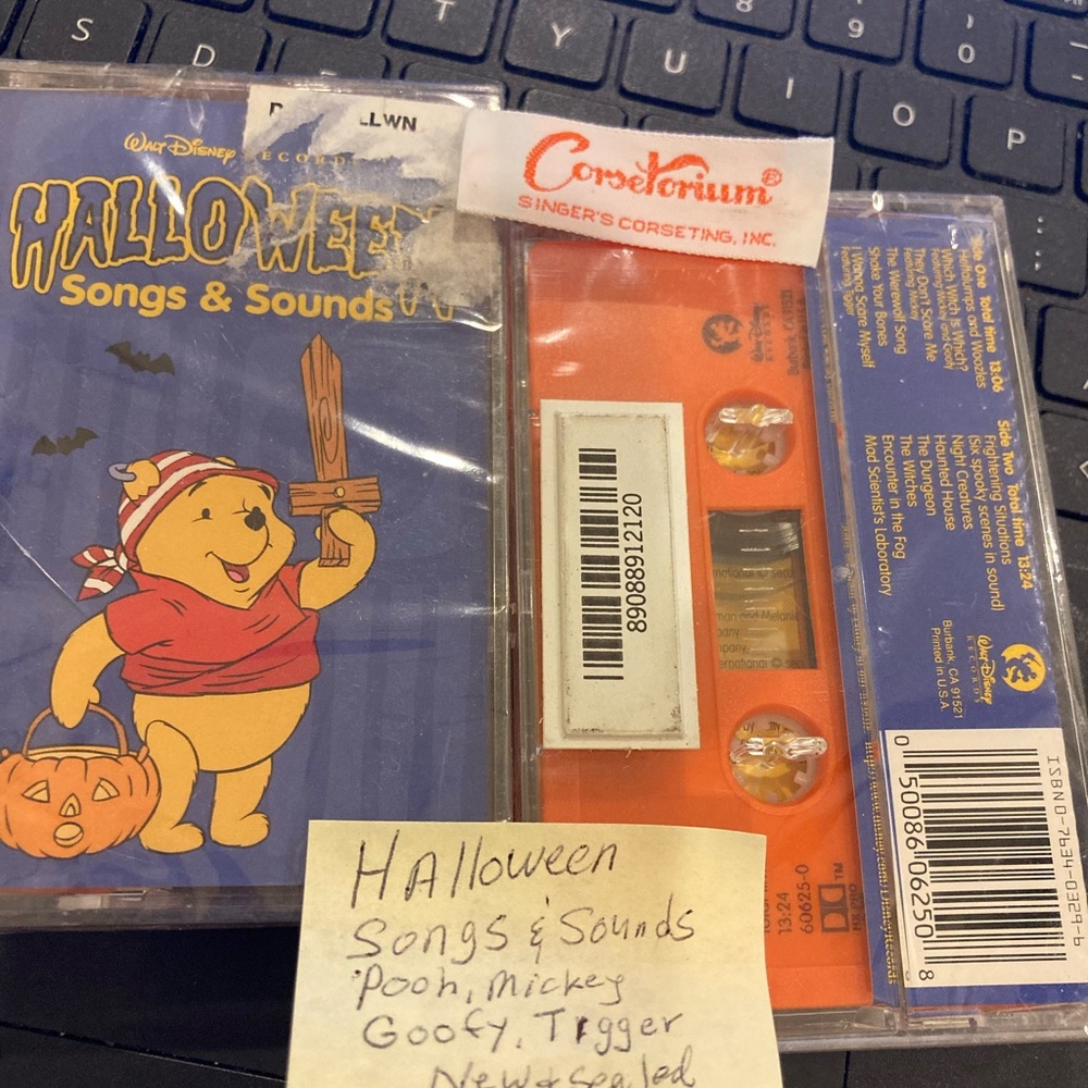 Disney Halloween Songs & Sounds Cassette